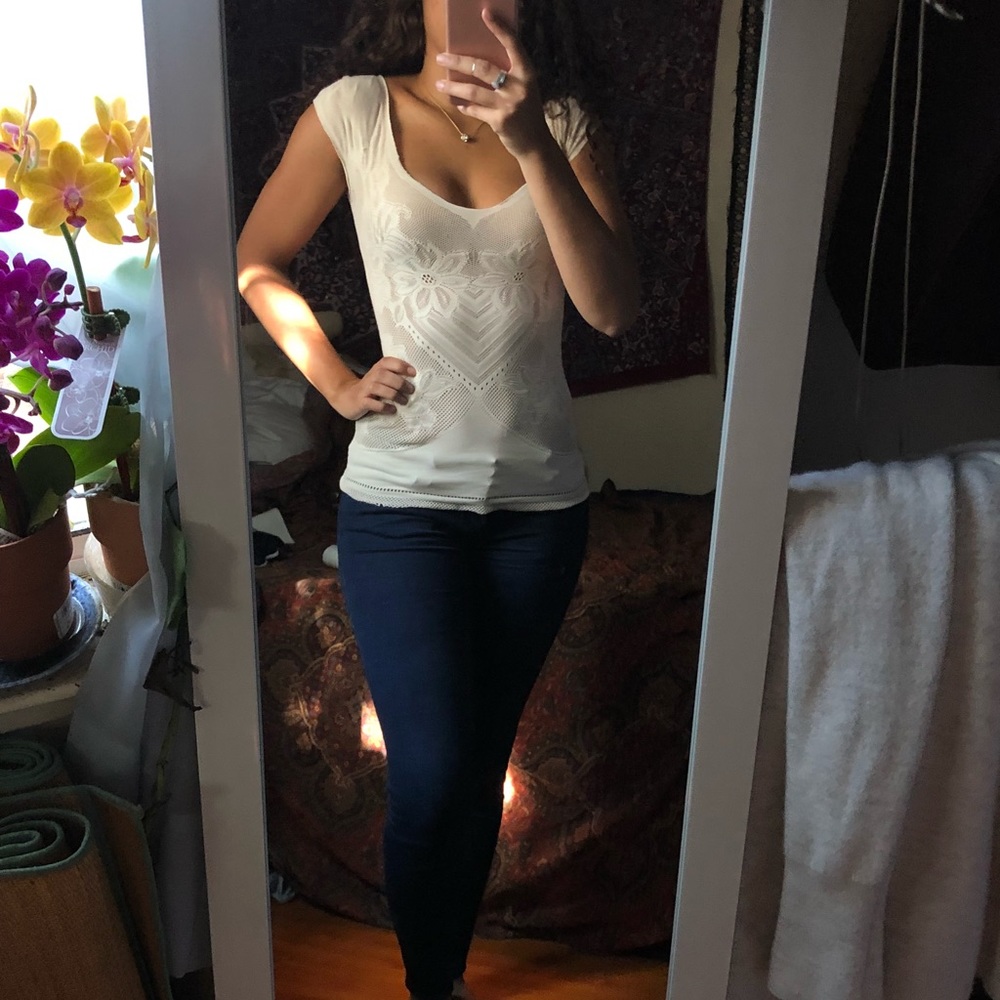 Free people mesh top - Picture 2 of 4